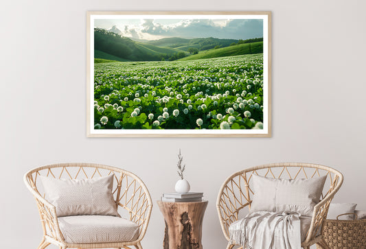 Field Of Dandelions View Home Decor Premium Quality Poster Print Choose Your Sizes