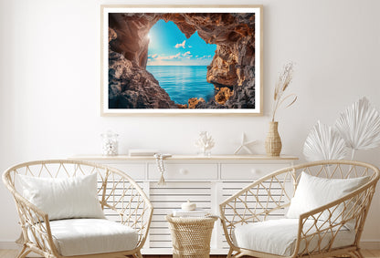 Bridge Over a River with a Waterfall and Trees Home Decor Premium Quality Poster Print Choose Your Sizes - Bella Home Decor
