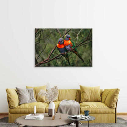Rainbow Lorikeet Northern Queensland Wall Art Decor 100% Australian Made - Bella Home Decor