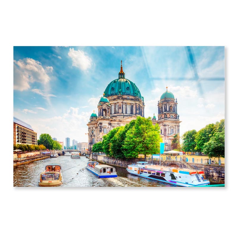 Berlin Cathedral Germany Acrylic Glass Print Tempered Glass Wall Art 100% Made in Australia Ready to Hang