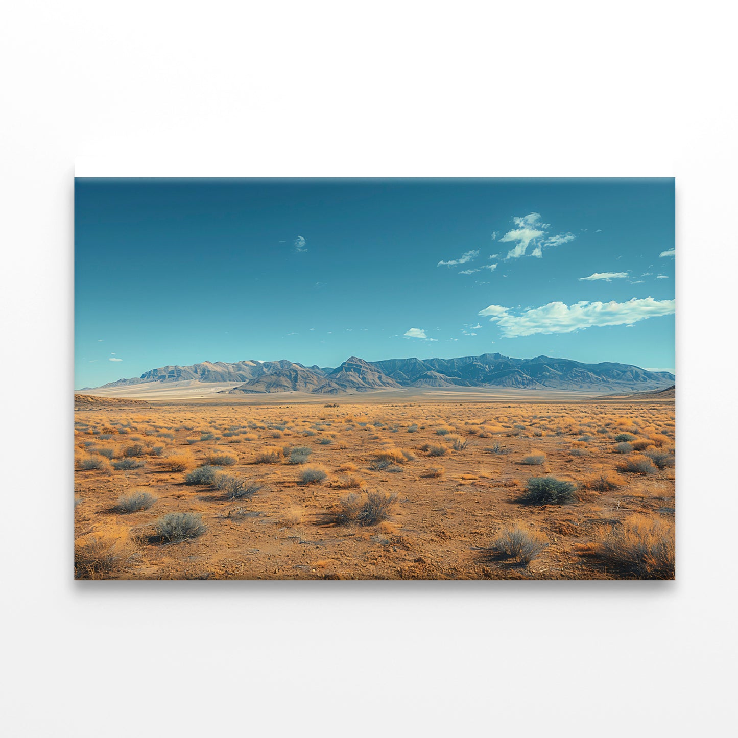 Mountains and Blue Sky View Print 100% Australian Made - Bella Home Decor