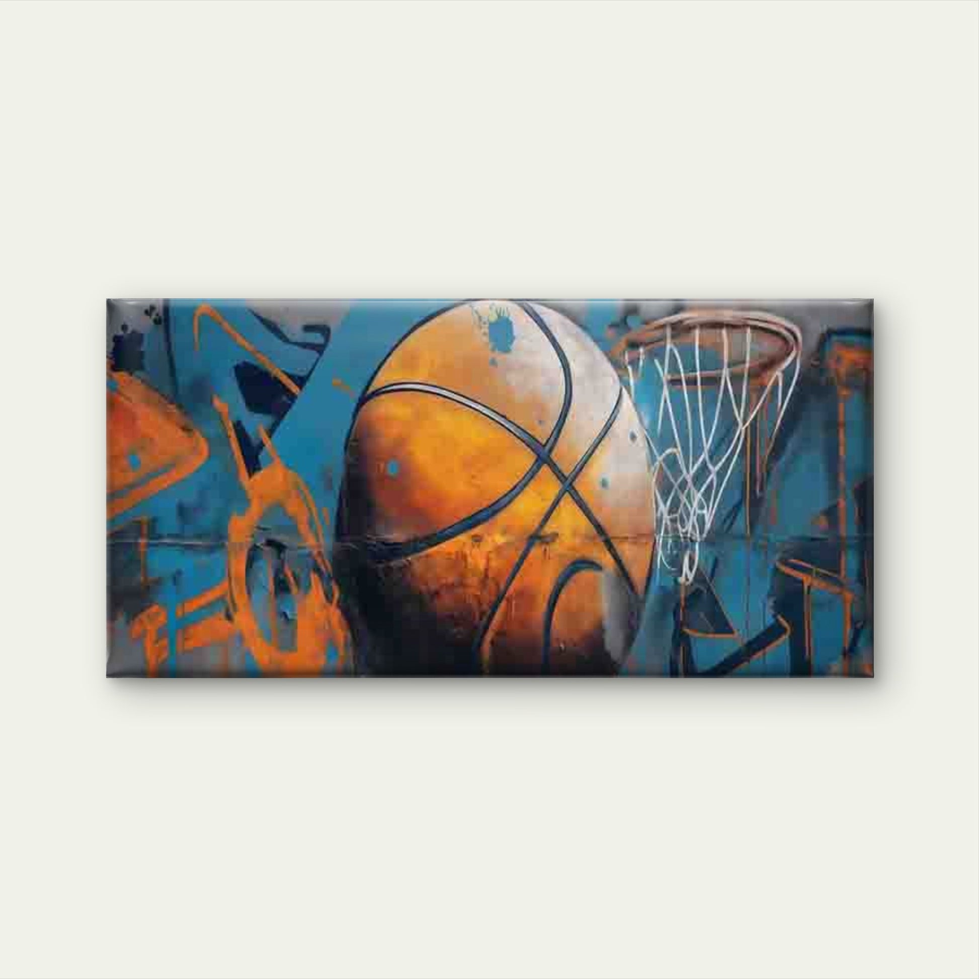Textured Abstract Painting Wall Art Canvas Office Home Room Framed 120x60cm - Bella Home Decor