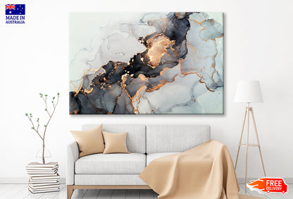 Luxury Abstract Fluid Oil Painting Wall Art Limited Edition High Quality Print