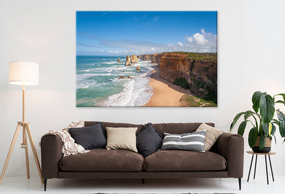 Twelve Apostles Victoria Coastal Cliffs Wall Art Decor 100% Australian Made