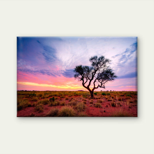 Australian Outback Sunset Desert Wall Art Decor 100% Australian Made