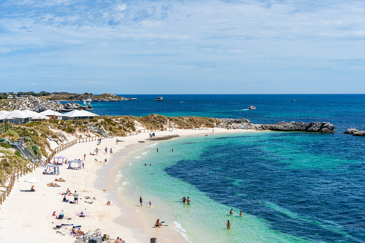 Rottnest Island Western Australia Pinky Beach Wall Art Decor 100% Australian Made