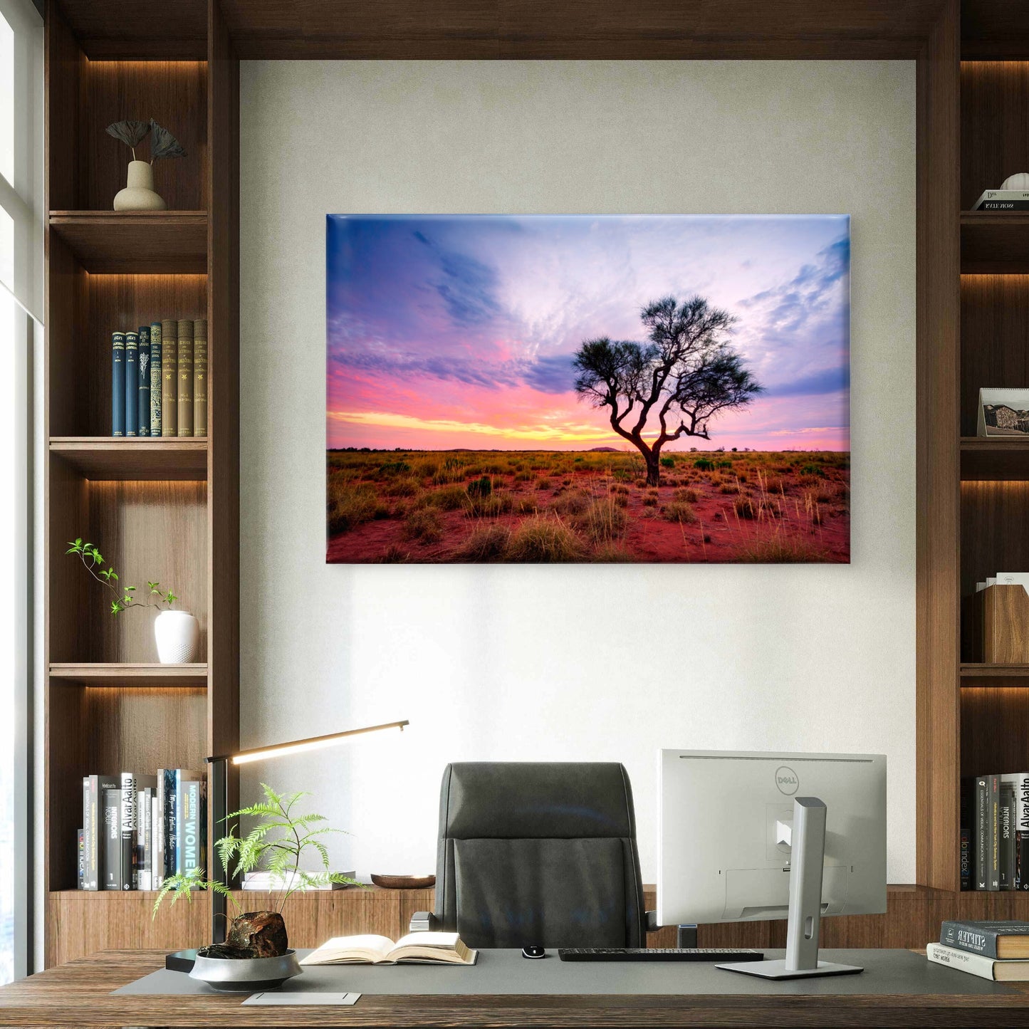 Australian Outback Sunset Desert Wall Art Decor 100% Australian Made - Bella Home Decor