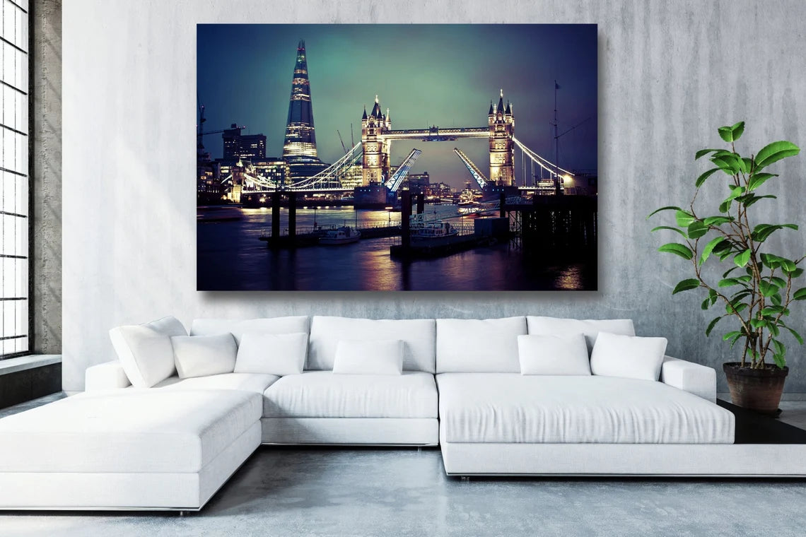 London Tower Bridge UV Direct Aluminum Print Australian Made Quality