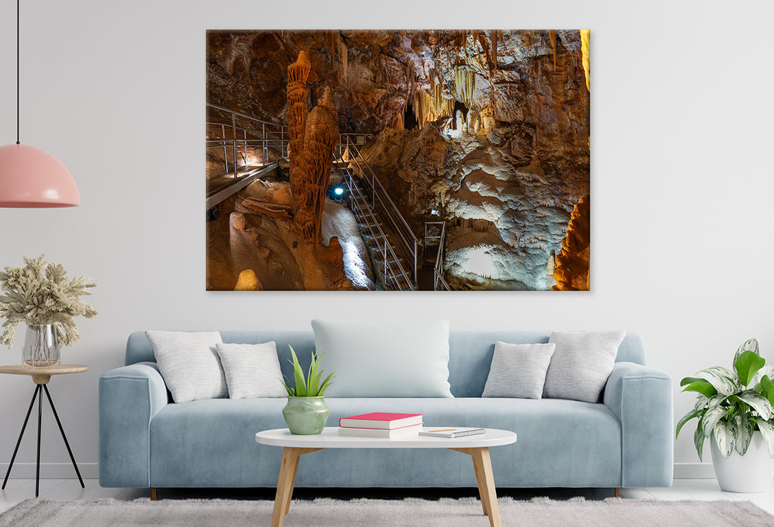 Jenolan Caves Orient Cave New South Wales Wall Art Decor 100% Australian Made