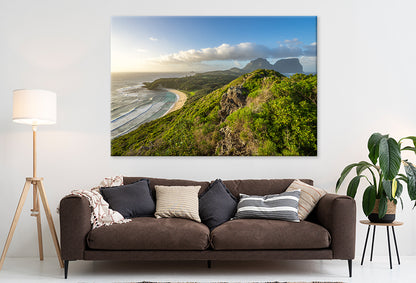 Lord Howe Island NSW Malabar Track Morning View Wall Art Decor 100% Australian Made