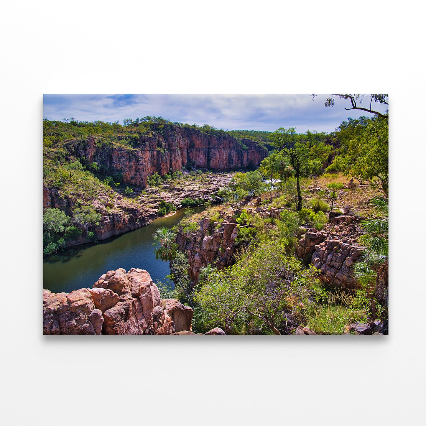 Nitmiluk Katherine Gorge Northern Territory Sandstone Canyon Wall Art Decor 100% Australian Made
