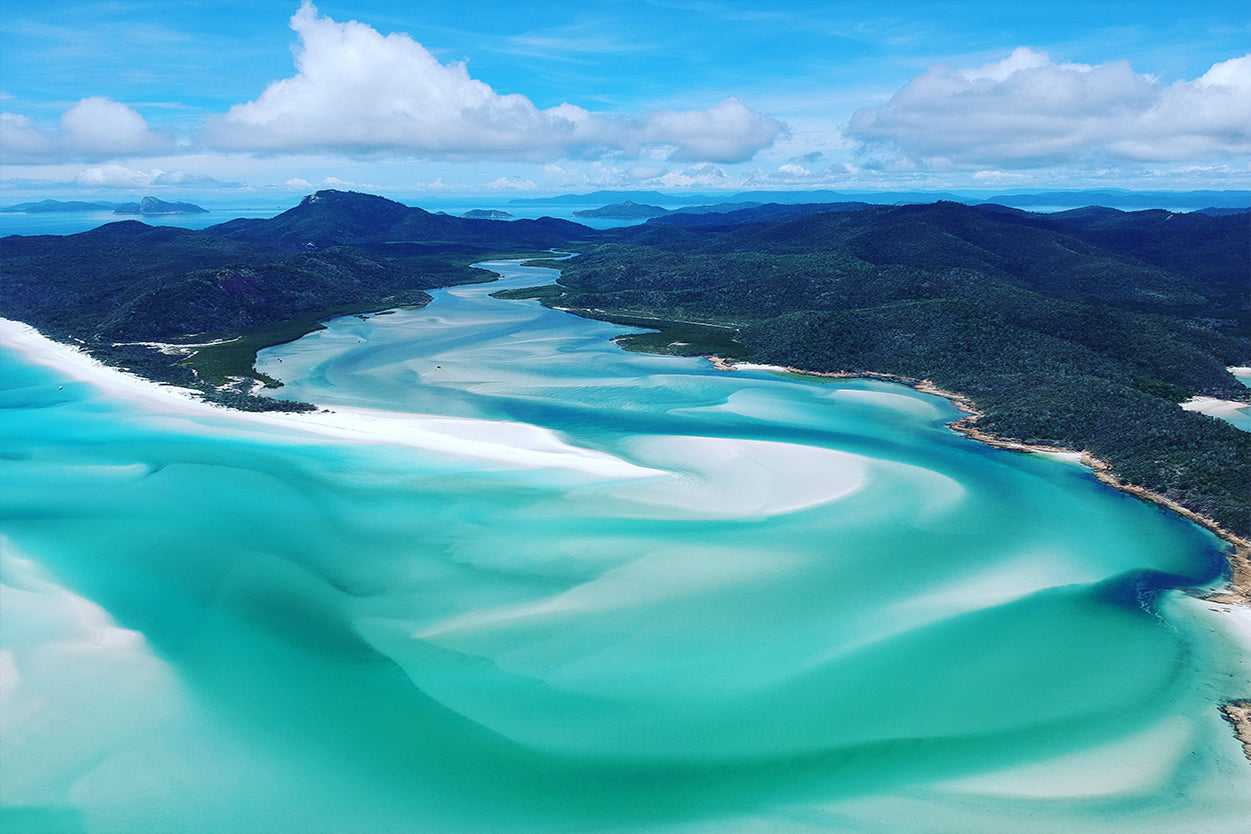 Whitehaven Beach Queensland Whitsunday Island Wall Art Decor 100% Australian Made