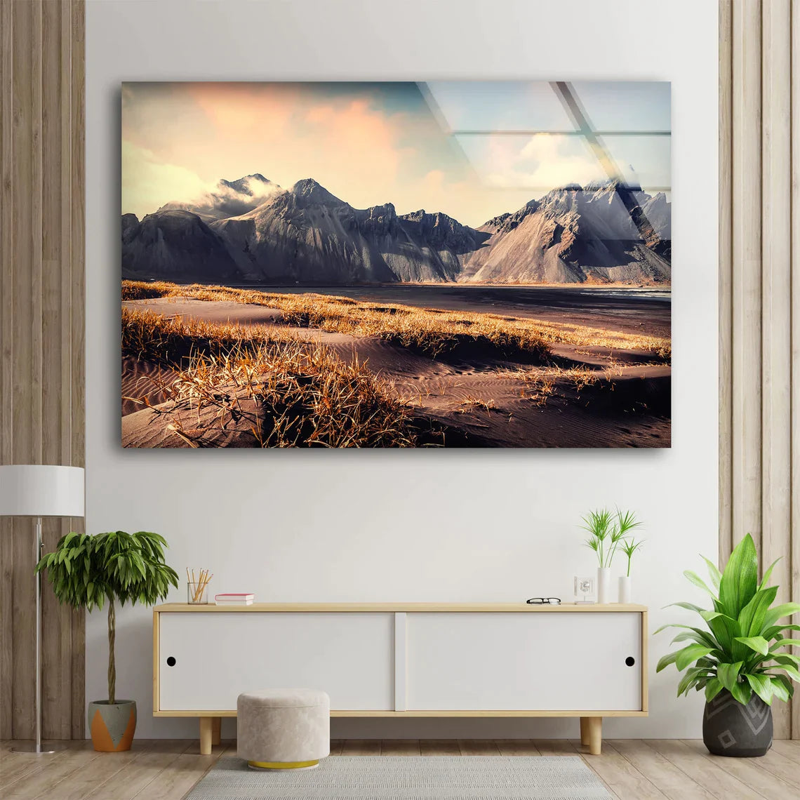 Mountain Scenery View UV Direct Aluminum Print Australian Made Quality