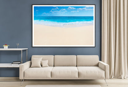 Summer Beach and Sky Home Decor Premium Quality Poster Print Choose Your Sizes