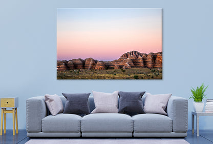Bungle Bungles Purnululu National Park Sunrise Rocks Wall Art Decor 100% Australian Made