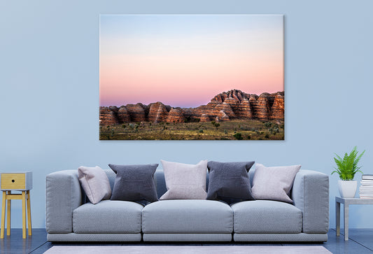 Bungle Bungles Purnululu National Park Sunrise Rocks Wall Art Decor 100% Australian Made