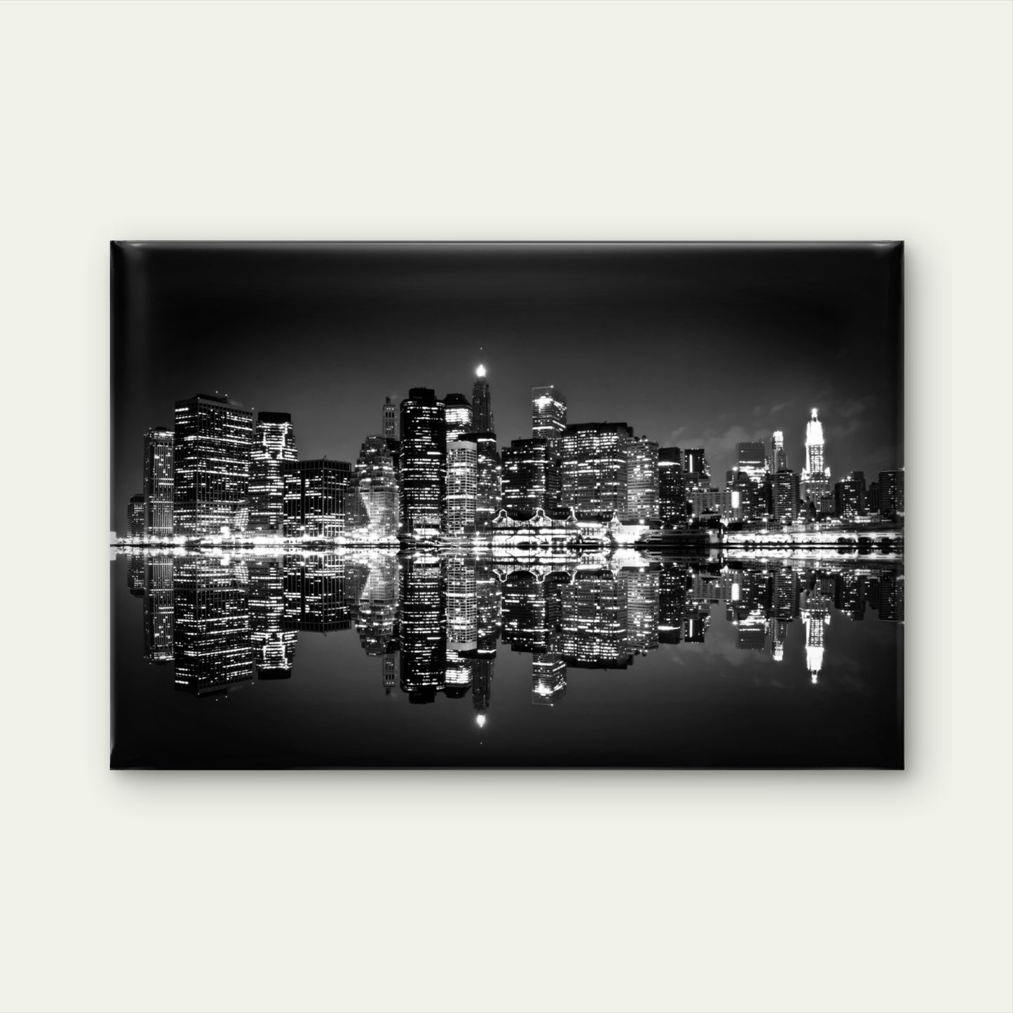 New York Skyline Black and White Wall Art Decor 100% Australian Made - Bella Home Decor