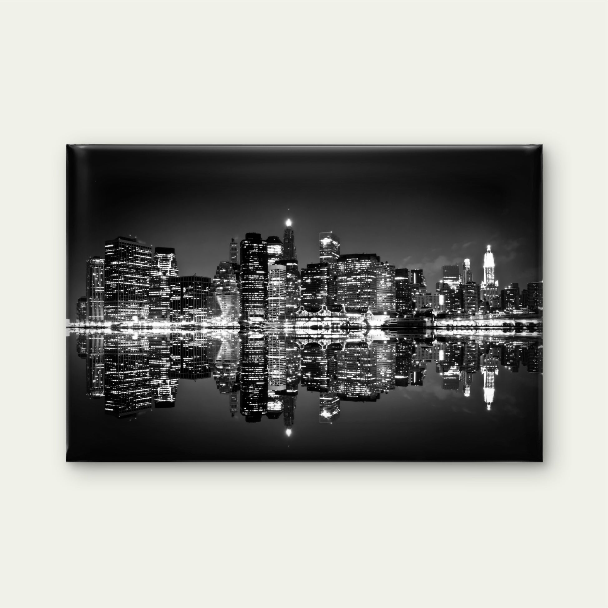 New York Skyline Black and White Wall Art Decor 100% Australian Made - Bella Home Decor
