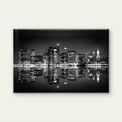 New York Skyline Black and White Wall Art Decor 100% Australian Made - Bella Home Decor