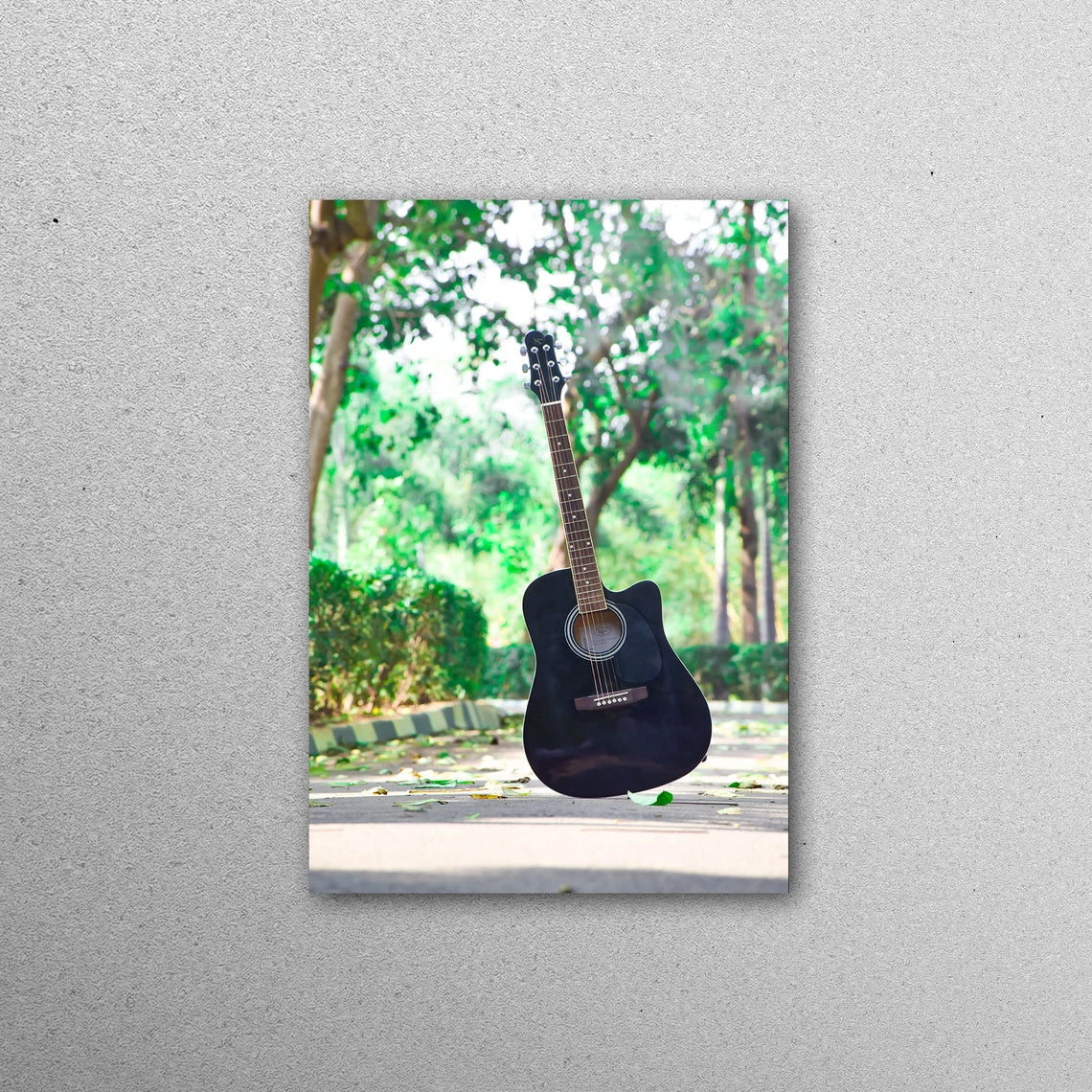 Guitar Music Wall Art Acrylic Glass Print Tempered Glass Wall Art 100% Made in Australia Ready to Hang