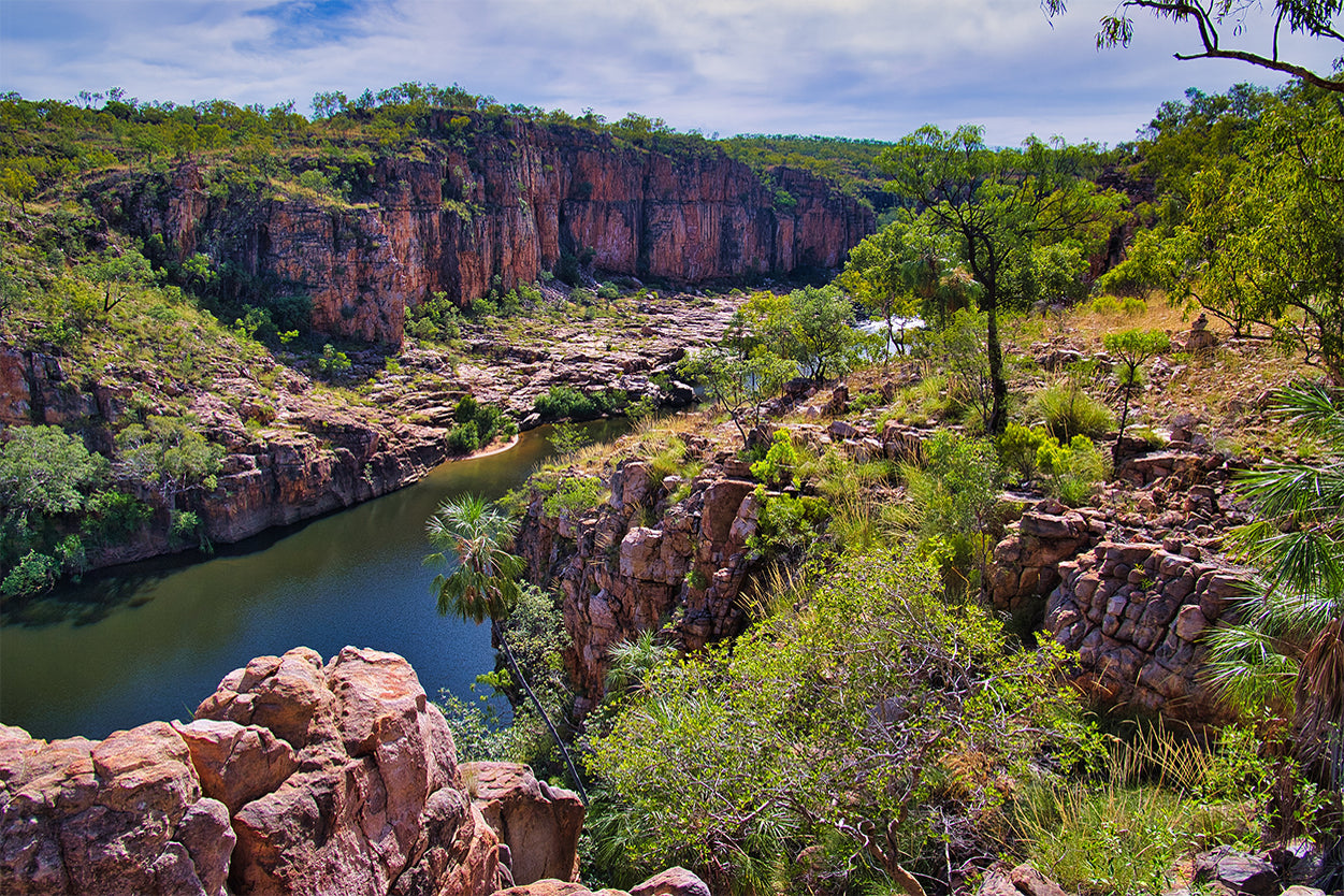 Nitmiluk Katherine Gorge Northern Territory Sandstone Canyon Wall Art Decor 100% Australian Made