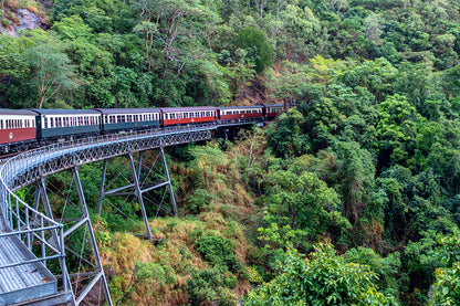 Kuranda Scenic Railway Cairns Scenic View Wall Art Decor 100% Australian Made