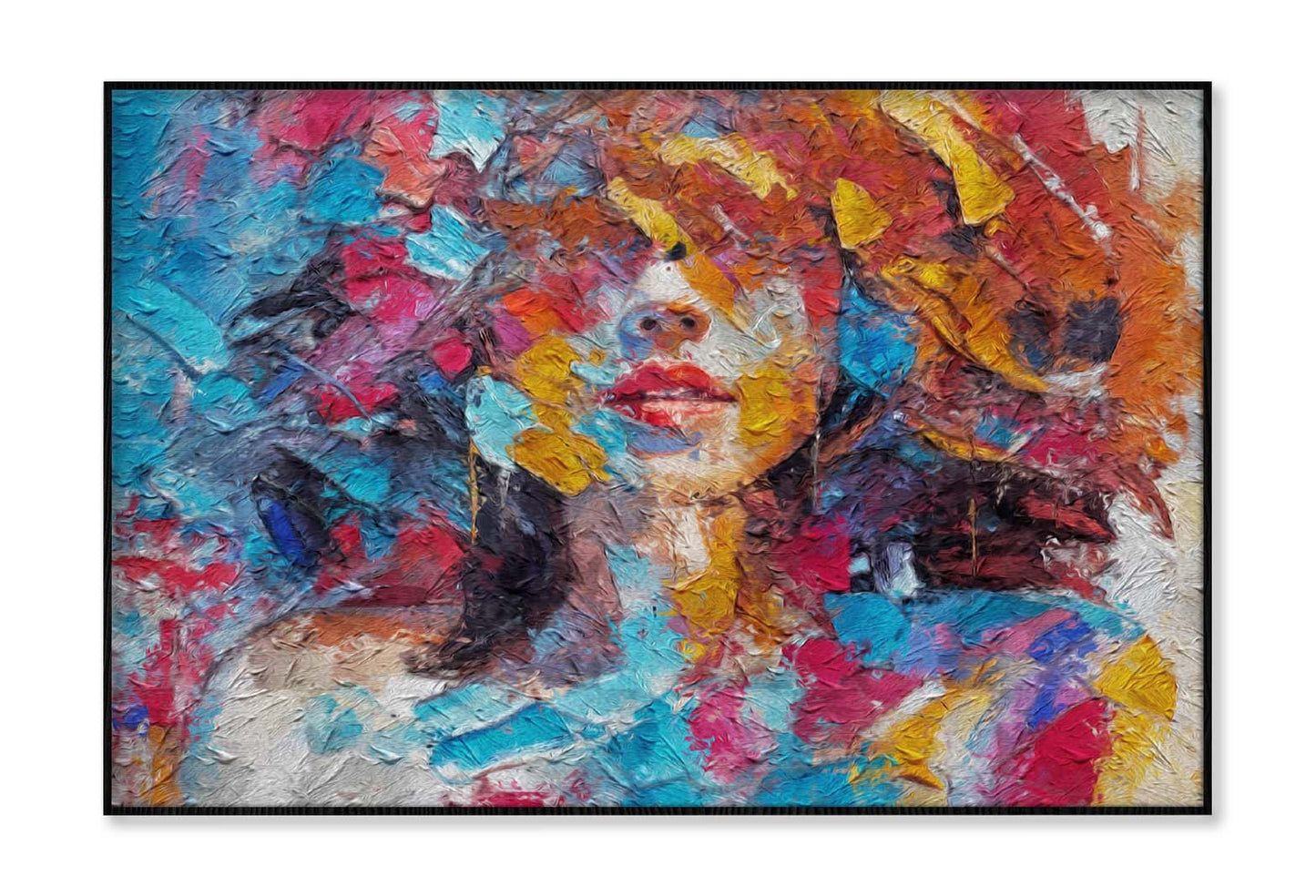 Conceptual Abstract Picture of a Beautiful Girl Wall Art Limited Edition High Quality Print