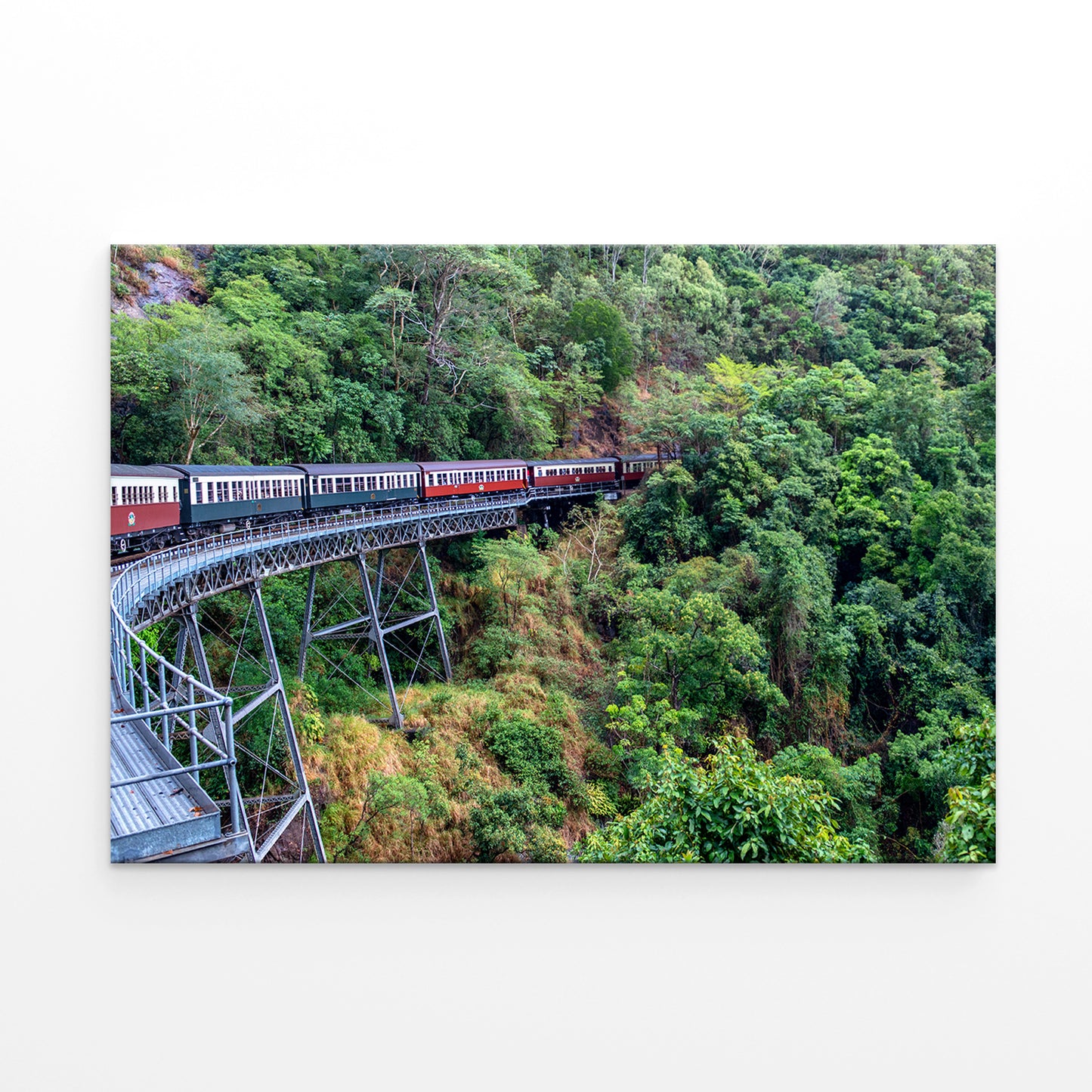 Kuranda Scenic Railway Cairns Scenic View Wall Art Decor 100% Australian Made