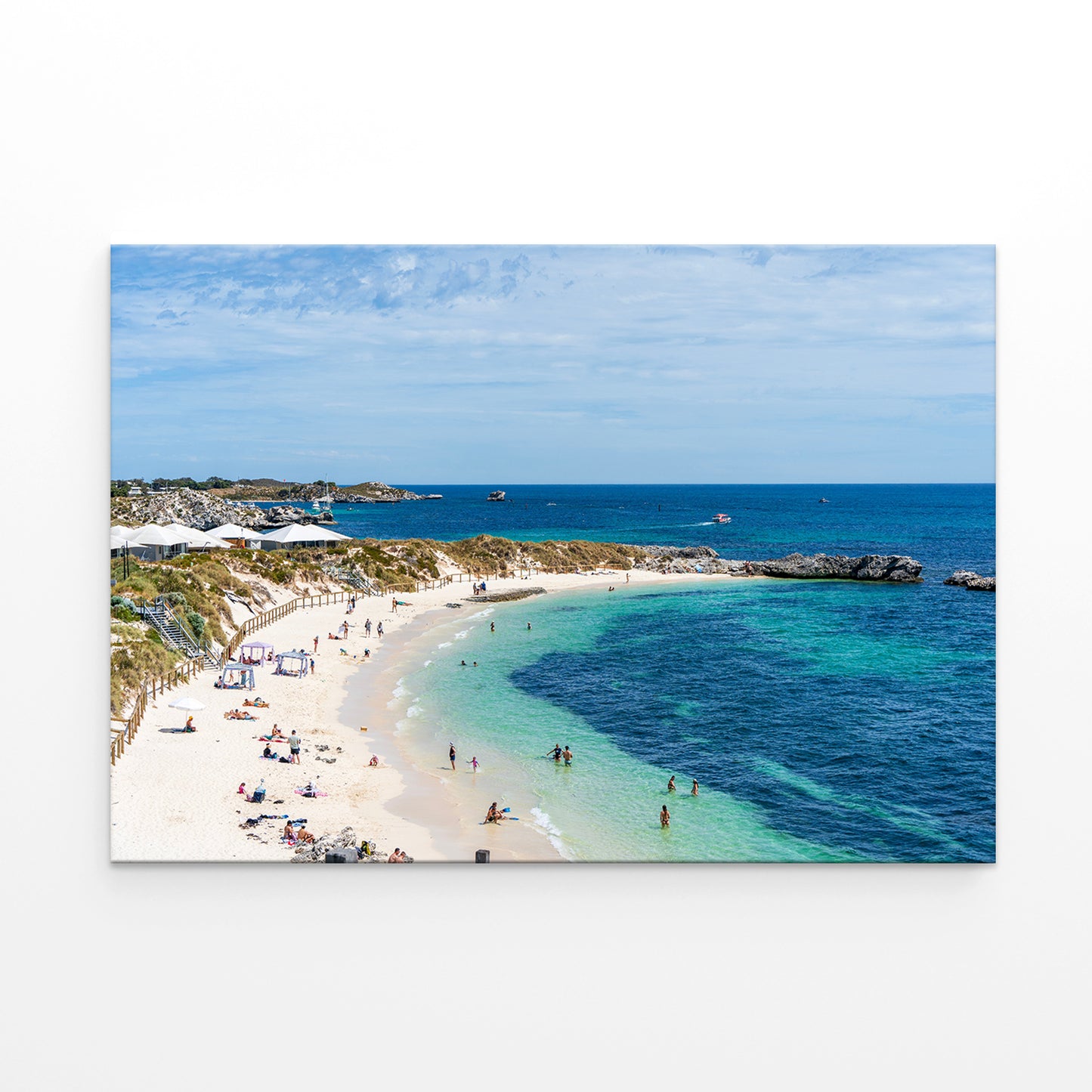 Rottnest Island Western Australia Pinky Beach Wall Art Decor 100% Australian Made