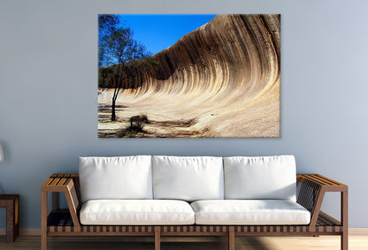 Wave Rock Western Australia Stone Wave Wall Art Decor 100% Australian Made