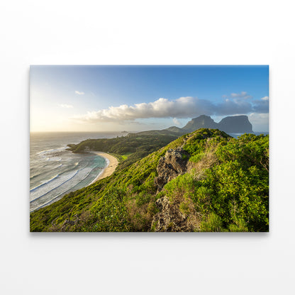 Lord Howe Island NSW Malabar Track Morning View Wall Art Decor 100% Australian Made