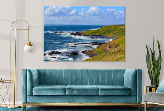 Phillip Island Victoria Coastal Waves Wall Art Decor 100% Australian Made