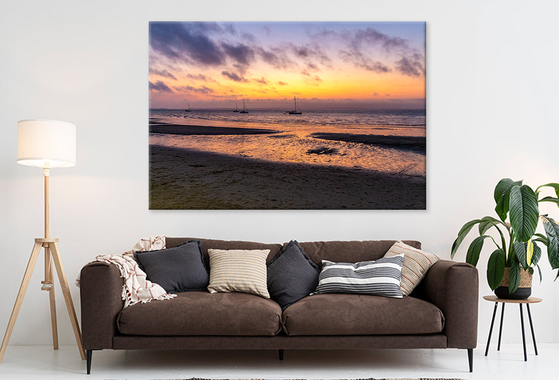 Fraser Island K’gari Queensland Sunset Wall Art Decor 100% Australian Made