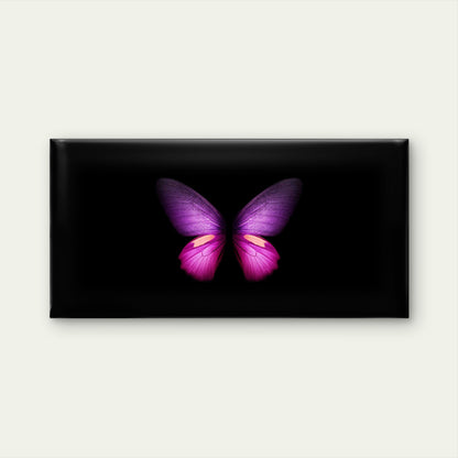 Vibrant Purple Butterfly Wall Art Canvas Office Home Room Framed 120x60cm