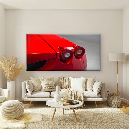Painting of the Ferrari Enzo Wall Art Canvas Office Home Room Framed 120x60cm