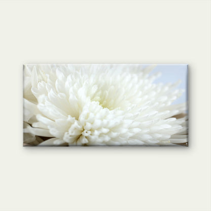 White Anastasia Spider Flower Wall Art Canvas Office Home Room Framed 120x60cm