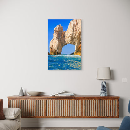 Arch of Cabo San Lucas Mexico Rock El Arco 40x60cm Metal Print Ready to Hang