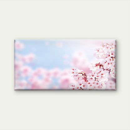 Cherry Blossoms, Kyoto, Japan Wall Art Canvas Office Home Room Framed 120x60cm