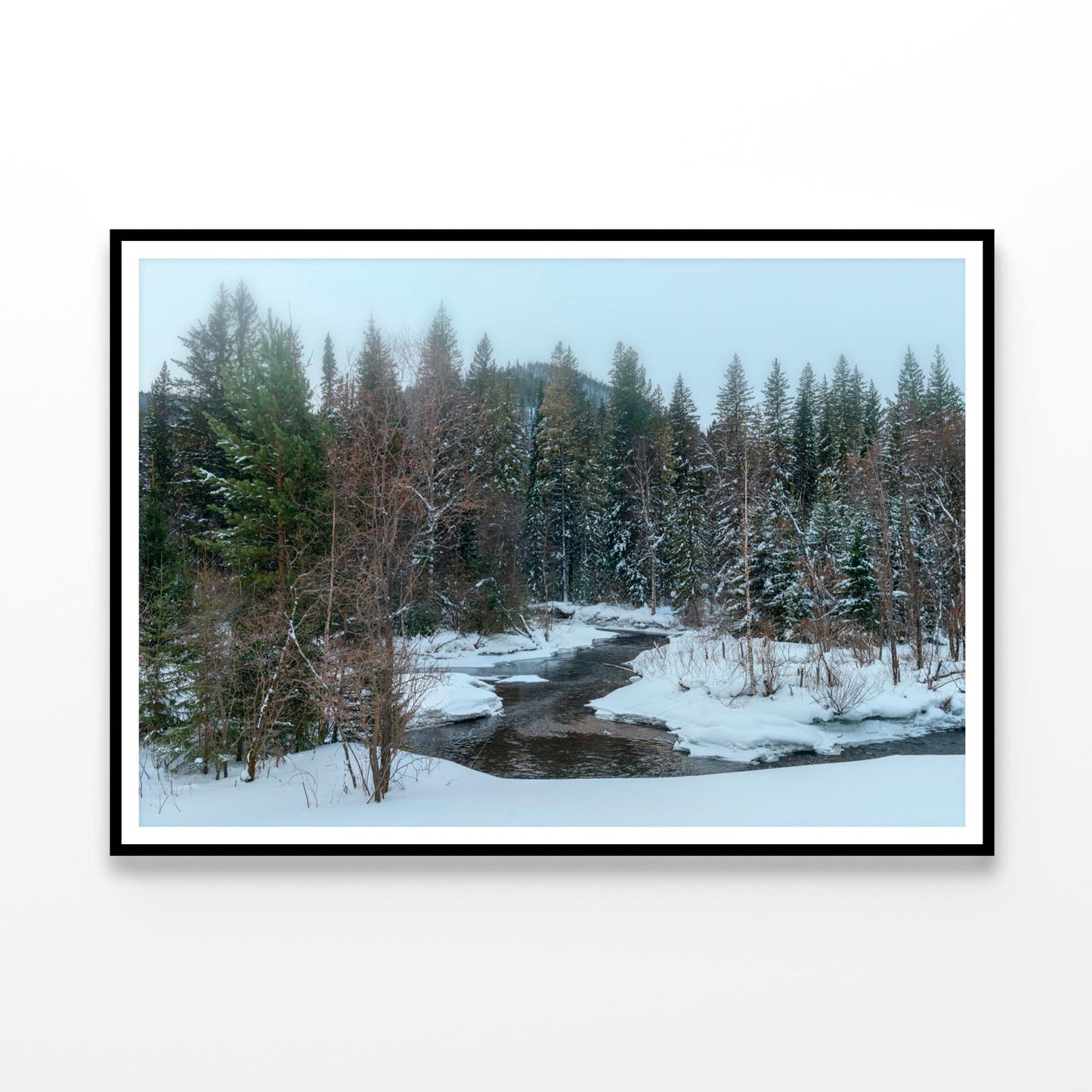 Winter Landscapes in Siberia Home Decor Premium Quality Poster Print Choose Your Sizes