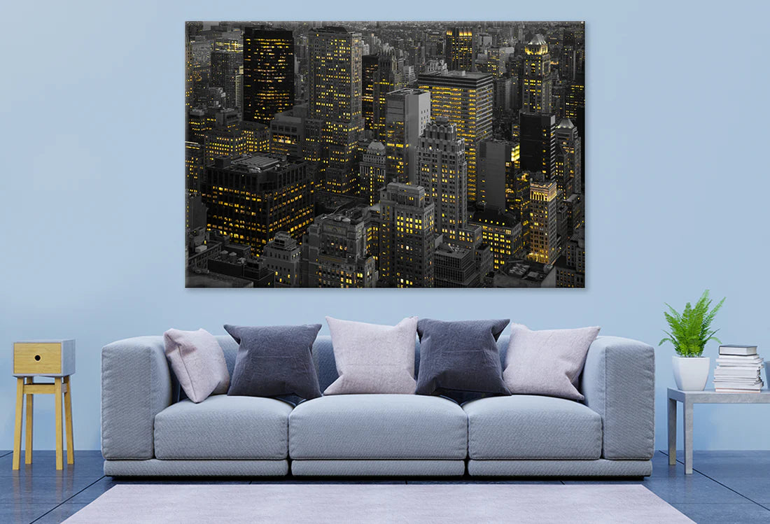 New York City Detail Stunning Design 90x60cm Print 100% Australian Made