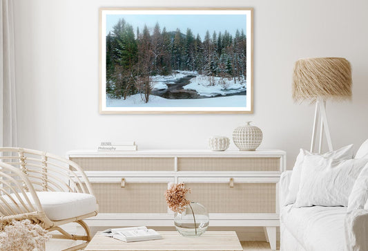 Winter Landscapes in Siberia Home Decor Premium Quality Poster Print Choose Your Sizes