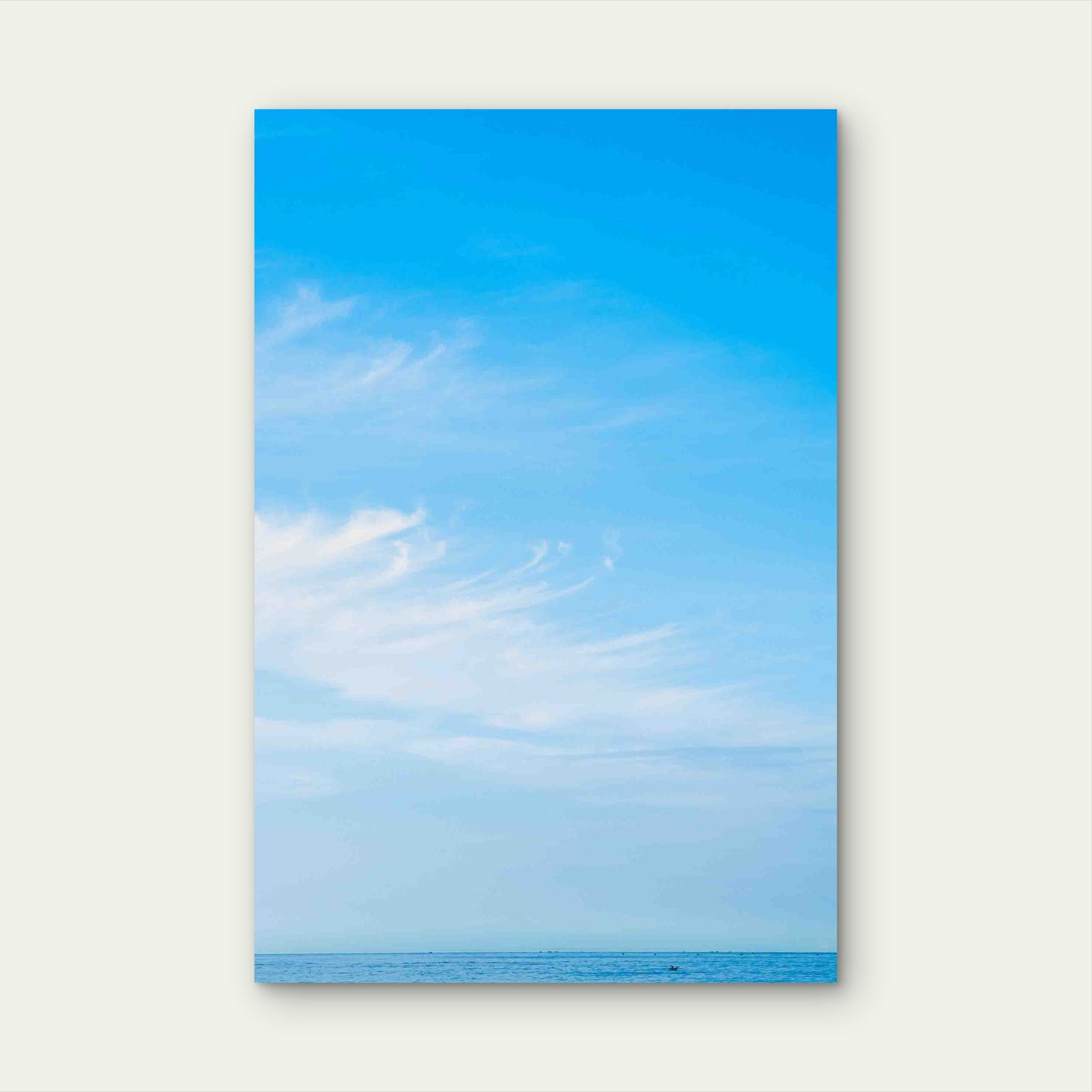 Sunrise Blue Sky Metal Print Ready to Hang