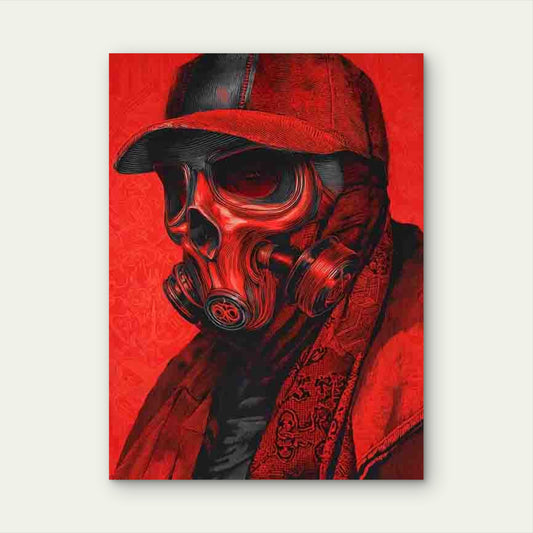 The Angles of Sedation And Destruction 60x90cm Metal Print Ready to Hang