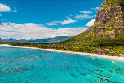 Le Morne Mountain In Island Beach Home Decor Premium Quality Poster Print Choose Your Sizes