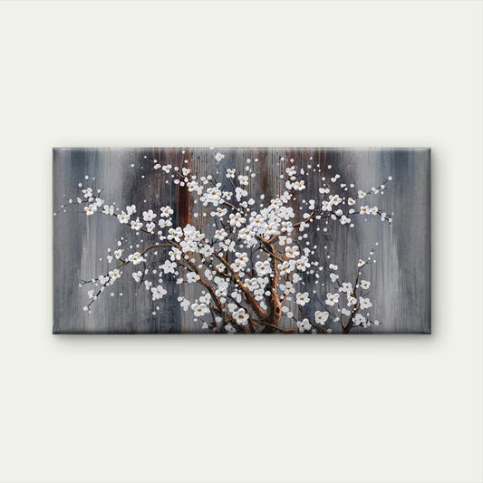 Prunus mume Flower Wall Art Canvas Office Home Room Framed 120x60cm