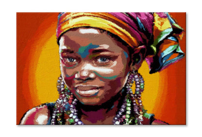 African American Beautiful Girl Wall Art Limited Edition High Quality Print