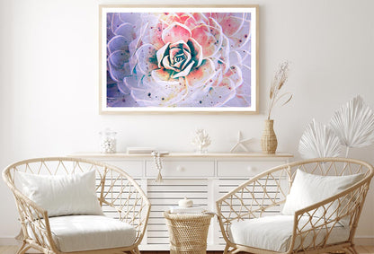 White Mexican Rose closeup Home Decor Premium Quality Poster Print Choose Your Sizes