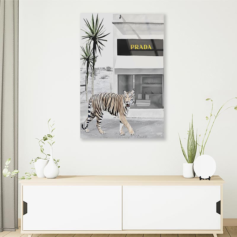 Tiger Fashion Store 3D Design Acrylic Glass Print Tempered Glass Wall Art 100% Made in Australia Ready to Hang