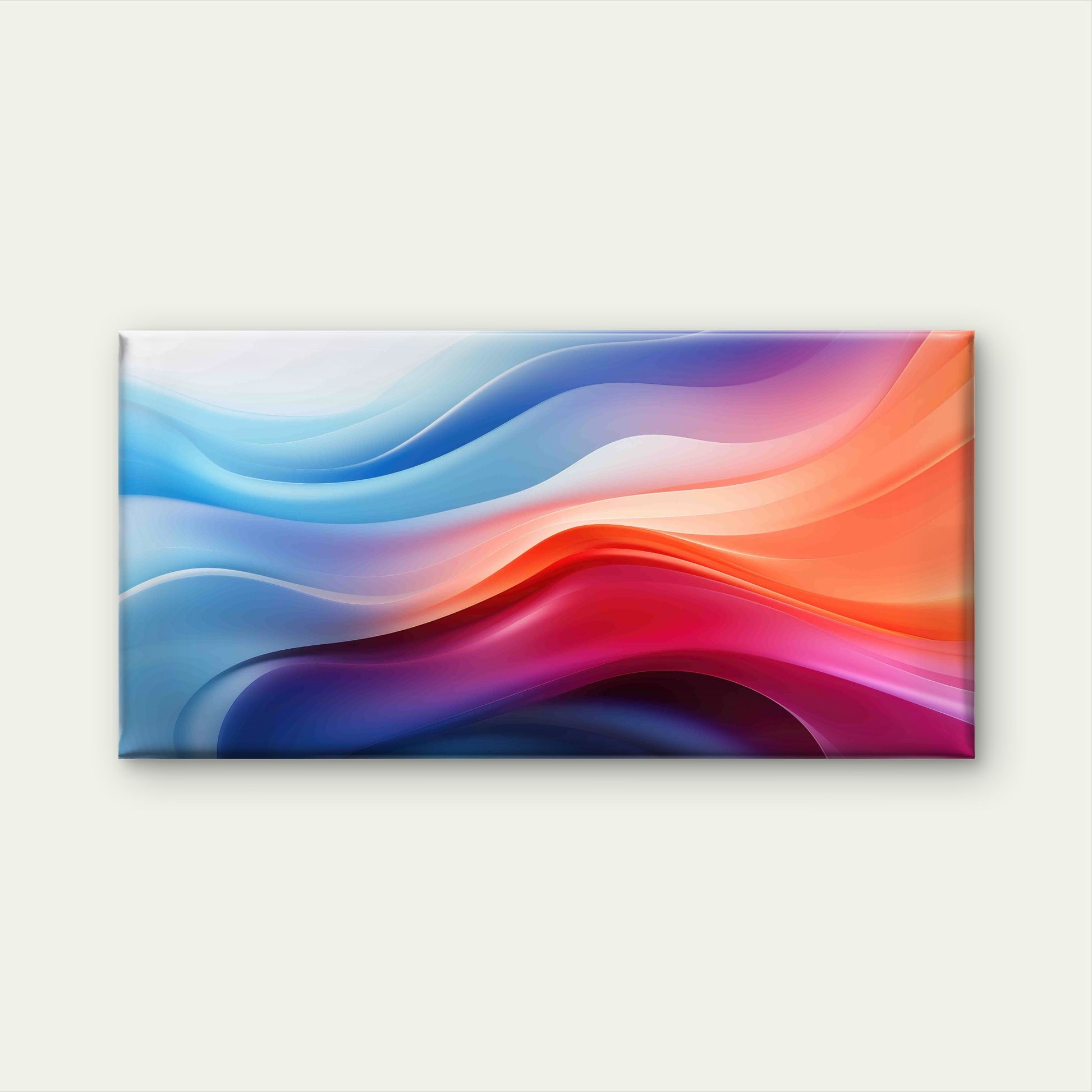Abstract Modern Colorful Wall Art Canvas Office Home Room Framed 120x60cm - Bella Home Decor