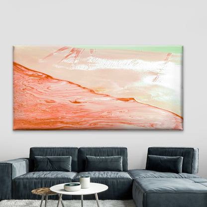 Acrylic Fluid Art Wall Art Canvas Office Home Room Framed 120x60cm